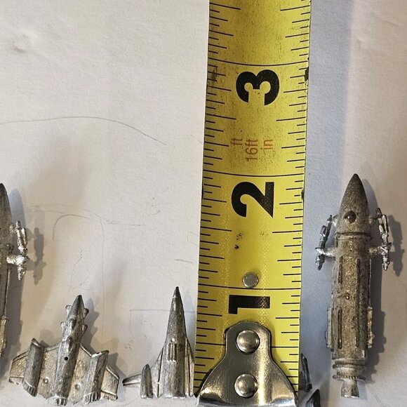 VTG 80s Star Frontiers Sathar Ships TSR Pirate Frigates Scout Lot Of 4 LEAD - Picture 5 of 5